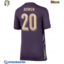 Fotballdrakt Dame England Jarrod Bowen #20 Bortedrakt EM 2024 Kortermet